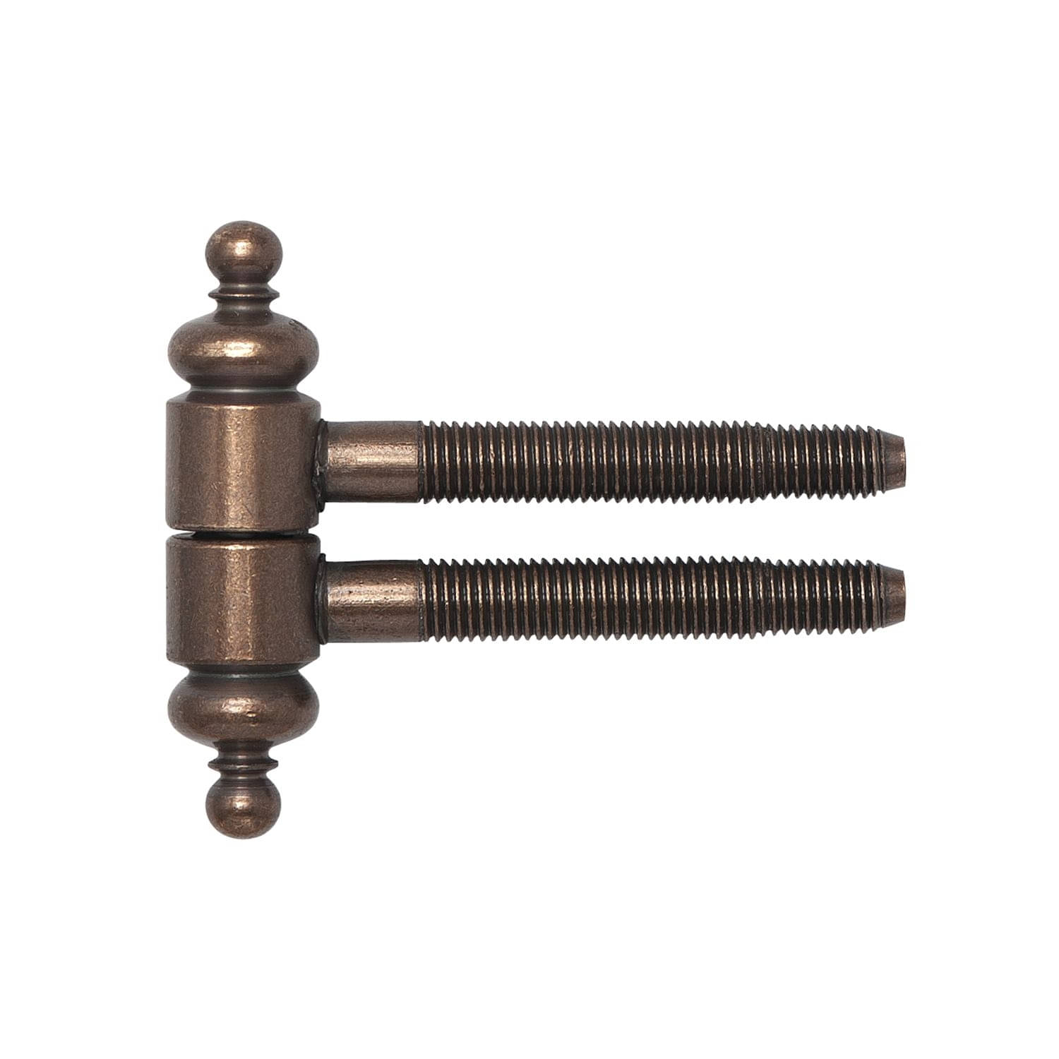 SFS Intec Einbohrband mit Zierkopf 16 mm 2-teilig, Stahl bronze patiniert