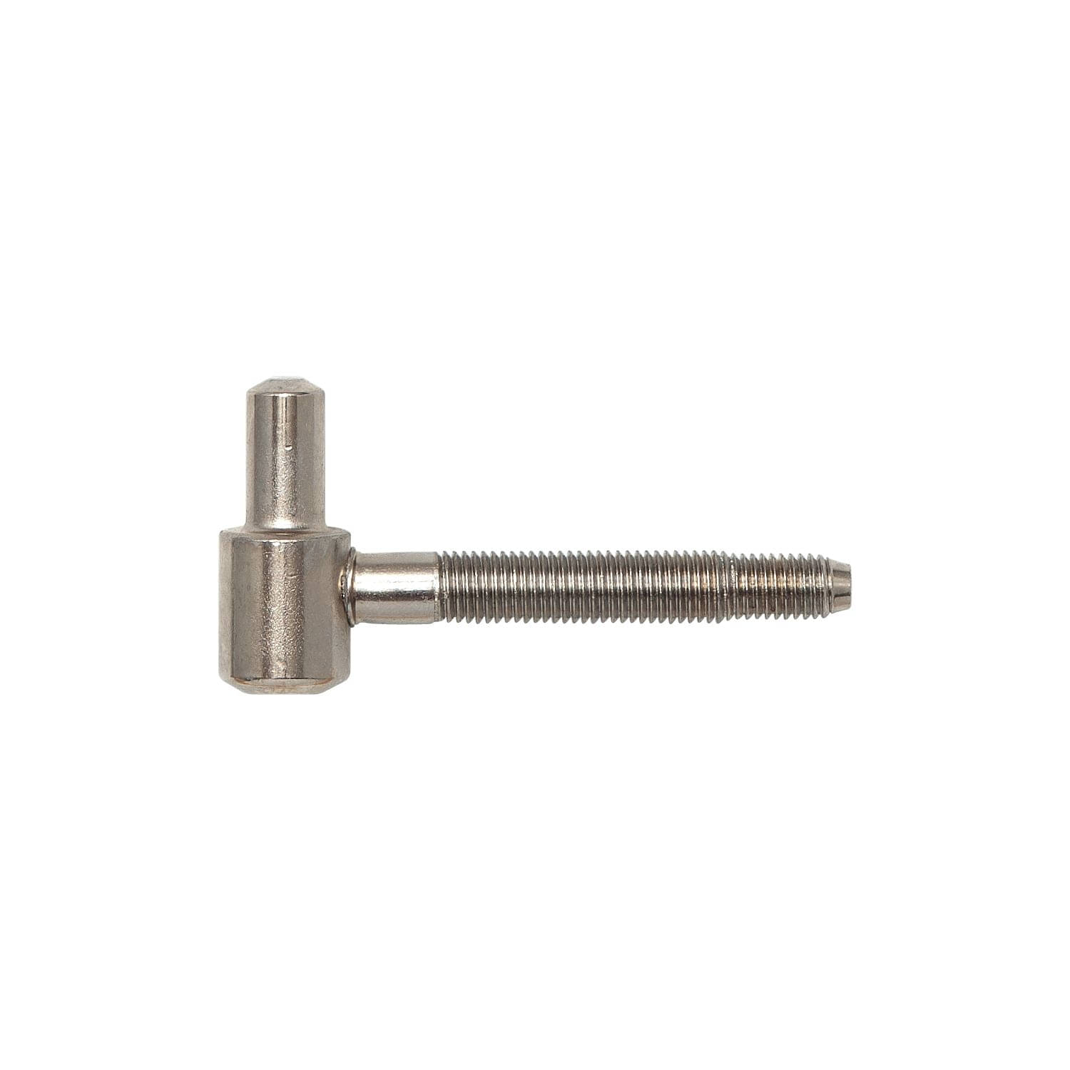 SFS Intec Anuba Holzzargenband-Unterteil für Einbohrband 16 mm Stahl, Stahl vernickelt