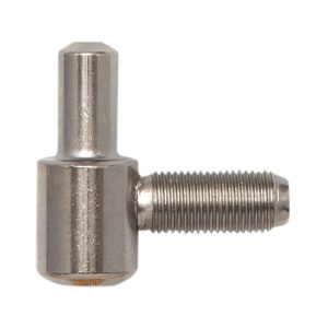 SFS Intec Stahlzargenband-Unterteil für Einbohrband 16 mm Stahl, Stahl vernickelt