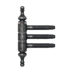 SFS Intec Einbohrband mit Zierkopf 16 mm 3-teilig, Eisen schwarz antik