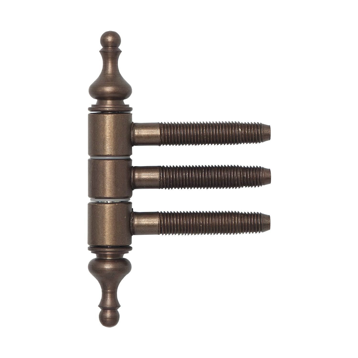 SFS Intec Einbohrband mit Zierkopf 16 mm 3-teilig, Stahl bronze patiniert