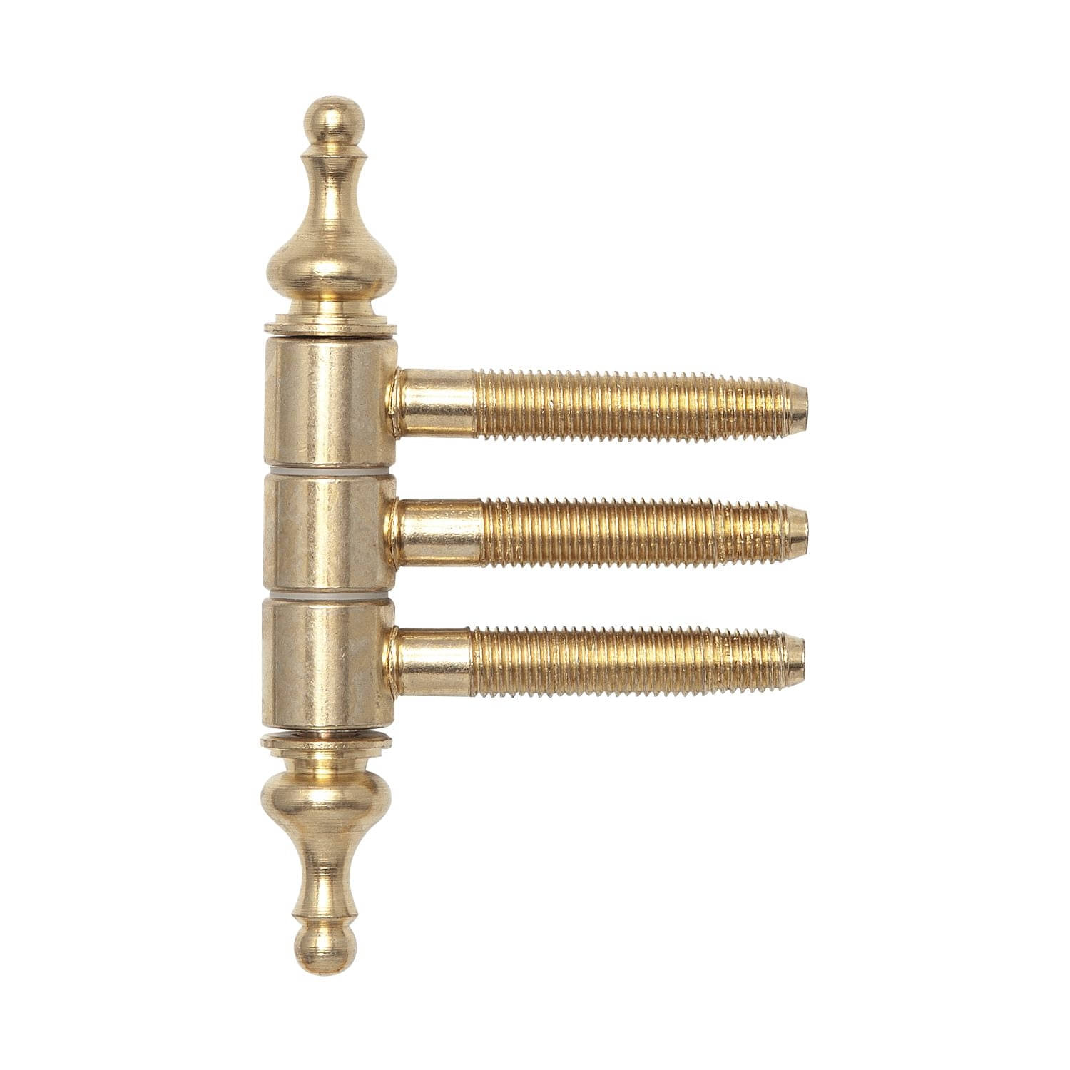 SFS Intec Einbohrband mit Zierkopf 16 mm 3-teilig, Stahl vermessingt