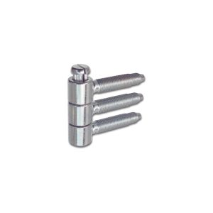 SFS Intec Einbohrband 14,5 mm Fensterband 3-teilig, Stahl RAL 9010 – reinweiß lackiert