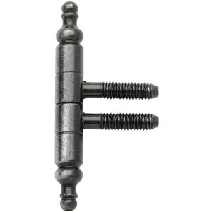 OTLAV Stil Einbohrband 11 mm Zierband, Zink schwarz gebürstet