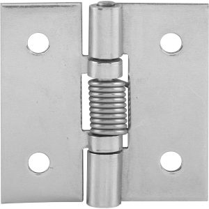Strenger Federscharnier Edelstahl Scharnier mit Spannfeder, 50x50x2,0 mm