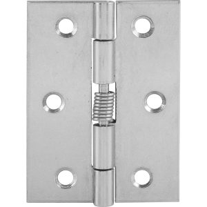 Strenger Federscharnier Edelstahl Scharnier mit Spannfeder, 60x45x1,5 mm
