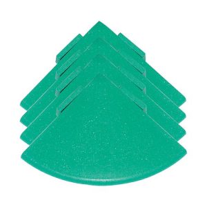 Ecken für Bodenrost Yoga Rost®, grün, 4 Stück
