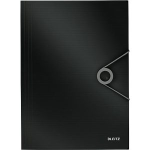 Eckspannermappe Leitz Solid, Format DIN A4, für bis zu 150 Blatt, schwarz