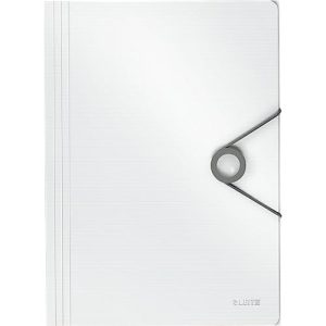 Eckspannermappe Leitz Solid, Format DIN A4, für bis zu 150 Blatt, weiß