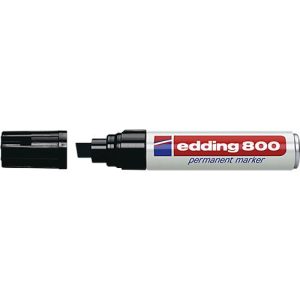 edding 800, m. Keilspitze, 4-12 mm, schwarz, 1 Stück