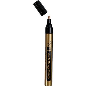 EDDING Lackmarker 750, 2-4 mm, gold, 1 Stück