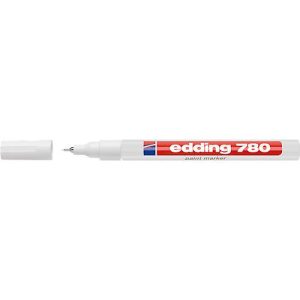 EDDING Lackmarker 780, 0,8 mm, weiß, 1 Stück EDDING Lackmarker 780, 0,8 mm, weiß, 1 Stück
