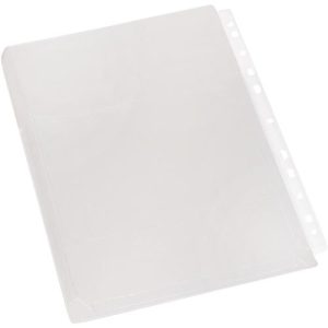 EICHNER Dokumentenhülle, DIN A4, oben offen, 10 Stück, transparent