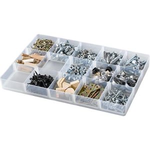 Einsatz, Unterteilung 3 x 5, für Kunststoff-Box 4,9 l