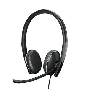EPOS I SENNHEISER On-Ear ADAPT 165 USB II, USB A, 3,5-mm-Klinkenstecker, binaural, faltbar, UC-optimiert, schwarz