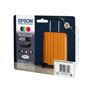 Epson 405XL Multipack – 4er-Pack – XL – Schwarz, Gelb, Cyan, Magenta – original – Tintenpatrone