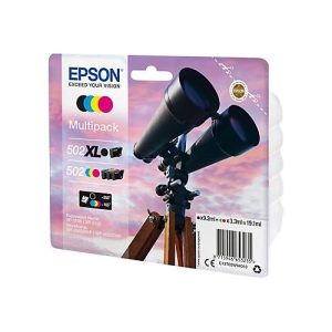 Epson 502/502XL Multipack – 4er-Pack – Schwarz, Gelb, Cyan, Magenta – original – Tintenpatrone