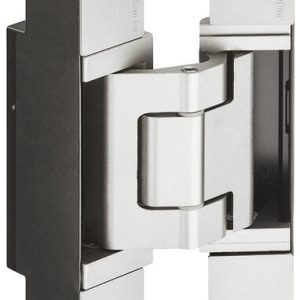 Simonswerk verdeckt liegendes Türband – TECTUS TE 540 3D A8 für ungefälzte Türen, Edelstahl-Design