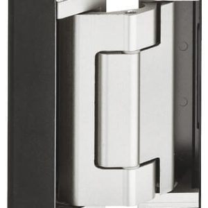 Simonswerk verdeckt liegendes Türband TECTUS TE 640 3D A8 für Türen mit Aufdoppelung bis zu 8 mm, edelstahlfarben