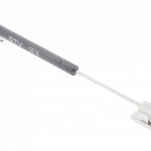 Gedotec Gasdruckfeder FI12 aus Stahl, 75 – 100°, 50 N – anthrazit