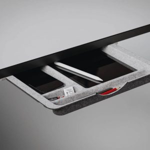 Häfele Utensilienauszug UTILITY aus Filz, Auszuglänge 260 mm