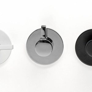 Viefe Garderobenhaken FIN aus Metall, Chrom poliert