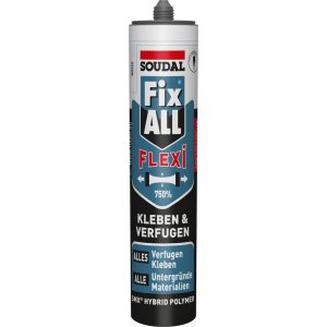 Soudal Kleb- & Dichtstoff FIX ALL FLEXI, weiß 470g Soudal Kleb- & Dichtstoff FIX ALL FLEXI, weiß 470g