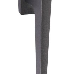 Fimet Fenstergriff FLAKE 1355 DKR aus Metall, Schwarz matt