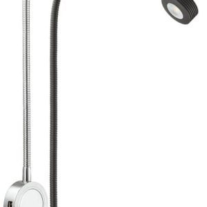 Häfele Anbauleuchte 12 V flexible Leuchte Loox5 LED 2034 Leseleuchte, Verchromt