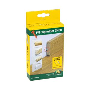 Neuhofer Leistennagel Sockelleisten Clip Nailofix CH 28 Befestigungsclip – 30 Stück