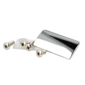 Siso Front-Abdeckkappe für Möbelscharnier EASY, 55 x 30 mm, Chrom poliert