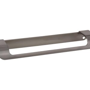 Gedotec Griffleiste CORSA aus Metall Edelstahl-Optik, BA 160 mm