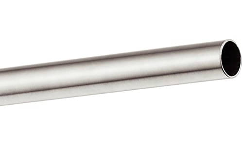 Häfele Schrankrohr rund Edelstahl matt gebürstet Länge 1000 mm, Ø 25 mm