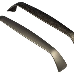 Gedotec Möbelgriff MERLIN aus Metall, BA 128 mm, Edelstahl-Optik