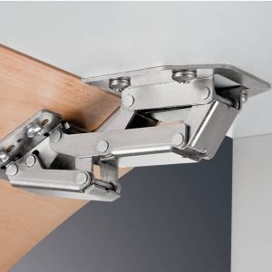 Häfele Hochklappscharnier CH 300 Caravanscharnier für Klappen bis 2,1 kg, Mit Dämpfung