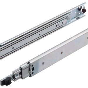 Häfele Schubladenschiene aus Stahl Vollauszug mit Überauszug, 500 mm / 750 mm / 90 kg