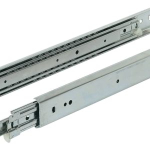 Häfele Kugelführung Vollauszug beidseitig ausziehbar Tragkraft bis Stahl seitliche Montage, 700 mm / 711 mm / 99 kg