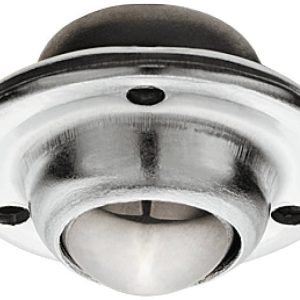 Häfele Einlass-Kugel-Möbelrolle H4806 lenkbar zum Schrauben, 35 mm