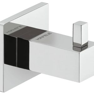 Häfele Handtuchhaken H2090 Messing chrom poliert eckig