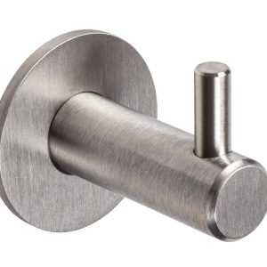 Gedotec Garderobenhaken HOLY Edelstahl matt Mantelhaken Tiefe 42 mm