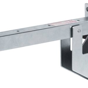 Hebgo Klappkonsole für Sitzbänke aufklappbar 500 kg mit Feder Stahl feuerverzinkt