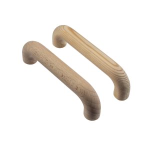 Häfele Möbelgriff H10008 Bügelgriff Holz Bohrabstand 96 mm