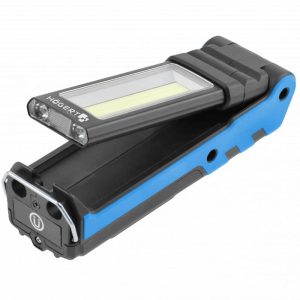 Högert Werkstatt-Taschenlampe 400 lm klappbar mit USB