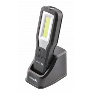 Högert Werkstattlampe 550 lm mit USB-Ladestation