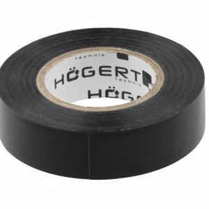 Högert Isolierband PVC wasserfest 0,13 x 19 mm Länge 20 m, schwarz