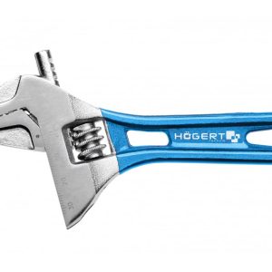 Högert Verstellschlüssel mit kurzem Griff 140 mm