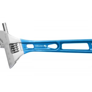 Högert Verstellschlüssel mit langem Griff 256 mm
