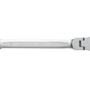 Högert Maul-Ringratschenschlüssel aus Stahl mit Gelenk, 10 mm