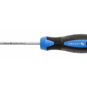 Högert Torx-Schraubendreher aus Stahl, T8 – 75 mm