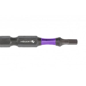 Högert Schlagschraubeneinsätze 50 mm Sechskant HEX, 2 Stück, H5